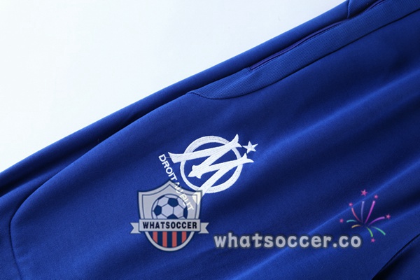 Marseille OM Blue Hooded Jacket 2021-2022