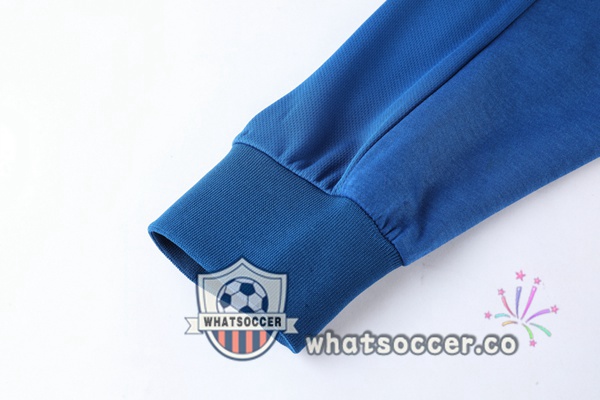 Marseille OM Blue Hooded Jacket 2021-2022