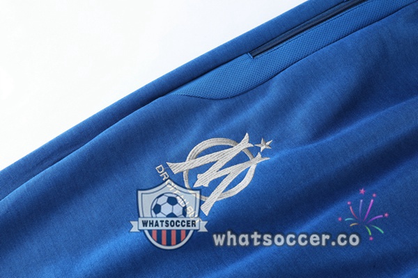 Marseille OM Blue Hooded Jacket 2021-2022