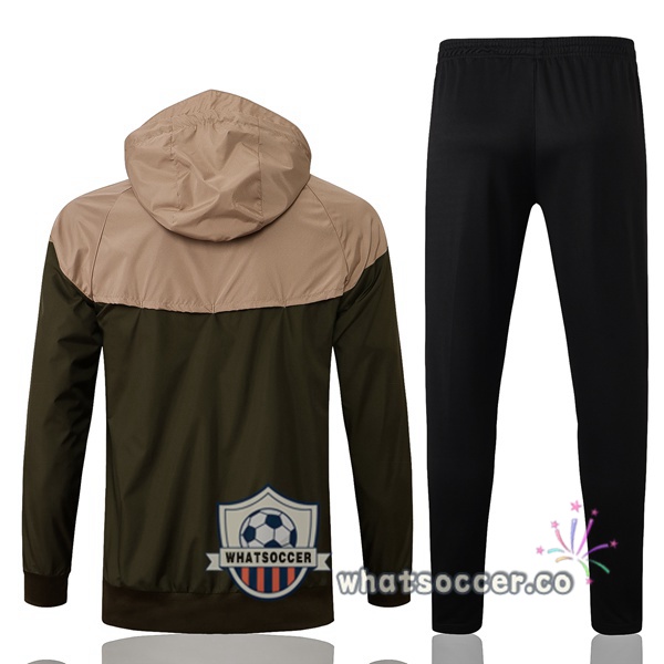Atletico Madrid Green Fonce Windbreaker Jacket 2021-2022
