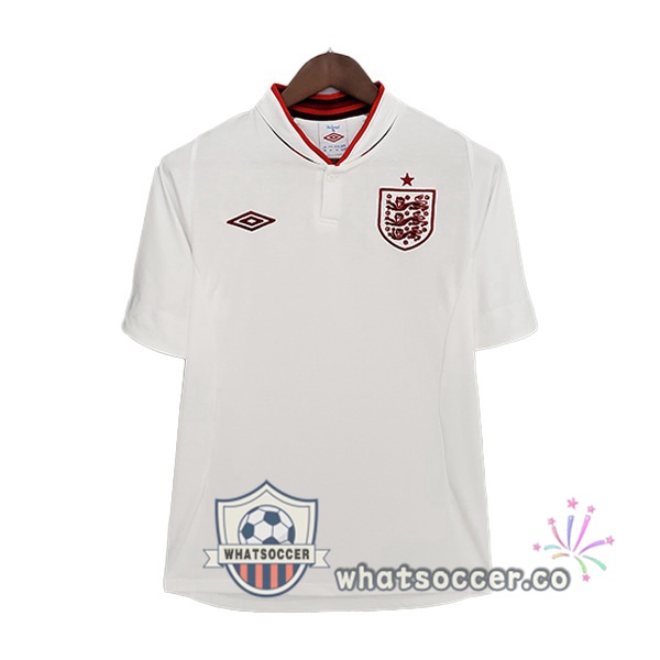 2012 England Retro Home Jerseys White