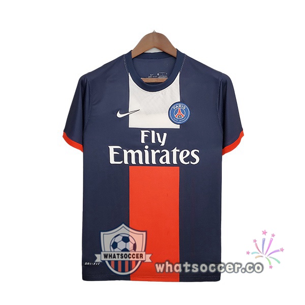 2013-2014 Paris PSG Retro Home Jerseys Blue Royal