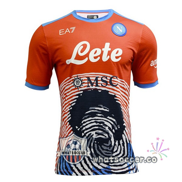 SSC Napoli MARADONA Limited Edition Red 2021-2022