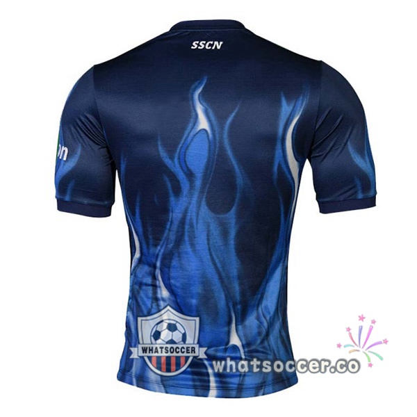 SSC Napoli Third Soccer Jerseys Blue 2021-2022