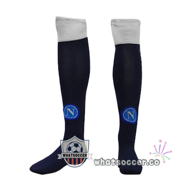 SSC Napoli Third Soccer Socks Blue 2021-2022