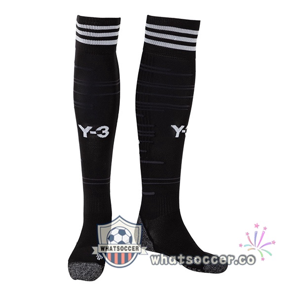 Real Madrid Fourth Soccer Socks Black 2021-2022