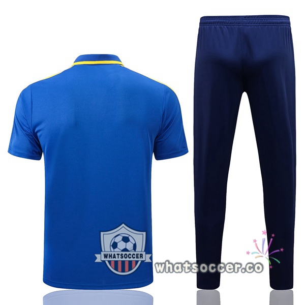 Training Polo Juventus + Pants Blue 2021-2022