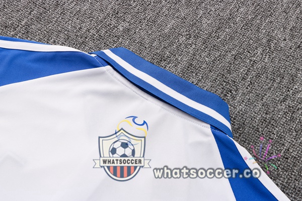 Training Polo Juventus + Pants White Blue 2021-2022