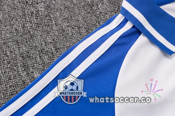 Training Polo Juventus + Pants White Blue 2021-2022