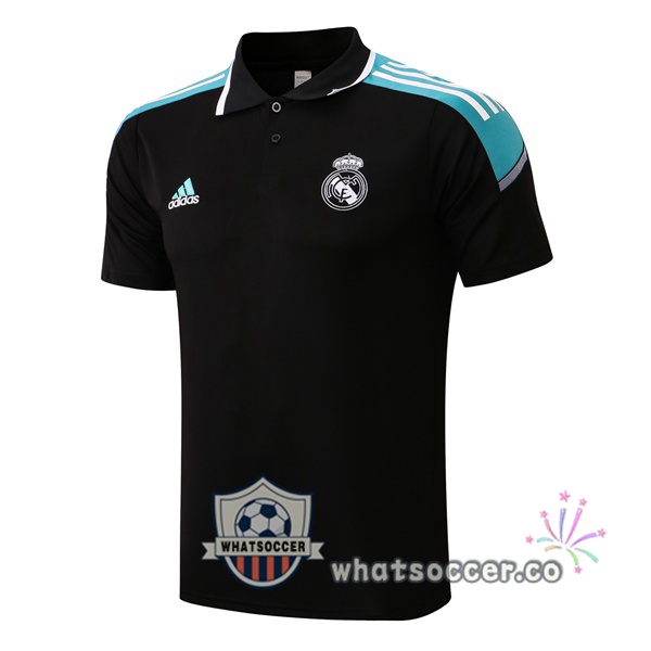 Training Polo Real Madrid Black Green 2021-2022