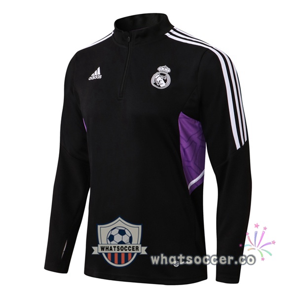 Real Madrid Soccer Sweater Black 2022-2023