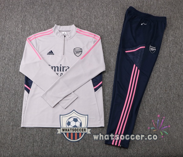 Arsenal Gray Tracksuit 2022-2023
