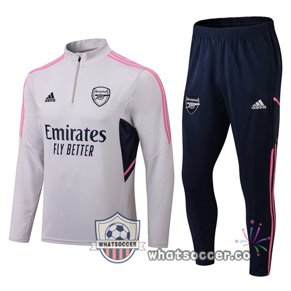 Arsenal Gray Tracksuit 2022-2023