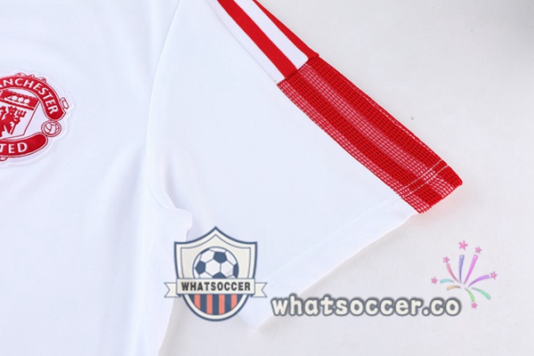 Manchester United Training T-Shirts + Pants White 2022-2023