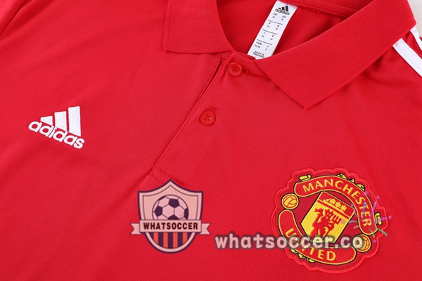 Manchester United Training T-Shirts + Pants Red 2022-2023