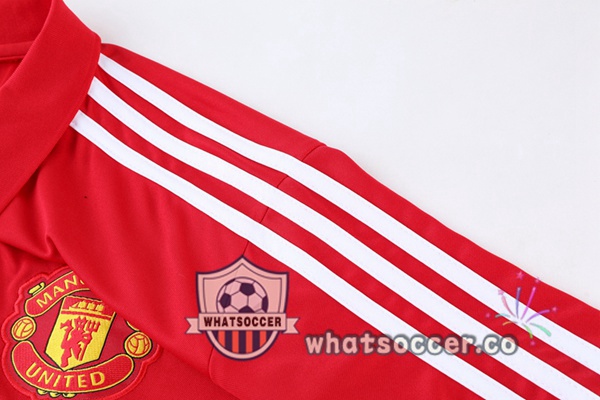 Manchester United Training T-Shirts + Pants Red 2022-2023