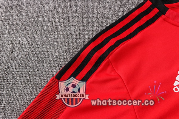 Manchester United Training T-Shirts + Pants Red 2022-2023