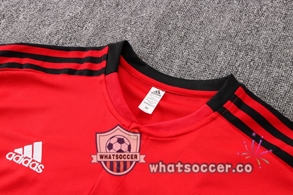 Manchester United Training T-Shirts + Pants Red 2022-2023