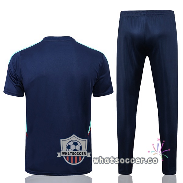 Arsenal Training T-Shirts + Pants Blue Royal 2022-2023