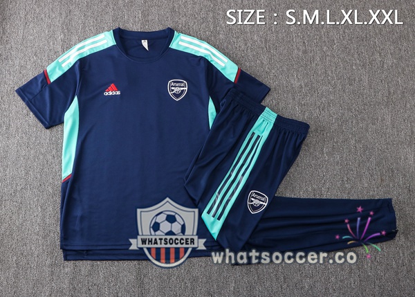 Arsenal Training T-Shirts + Pants Blue Royal 2022-2023