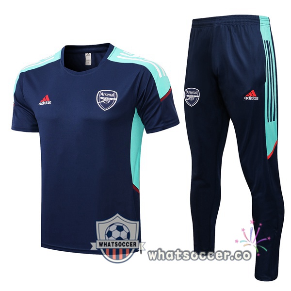 Arsenal Training T-Shirts + Pants Blue Royal 2022-2023
