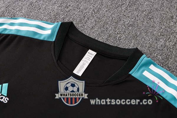 Real Madrid Training T-Shirts + Pants Black 2022-2023