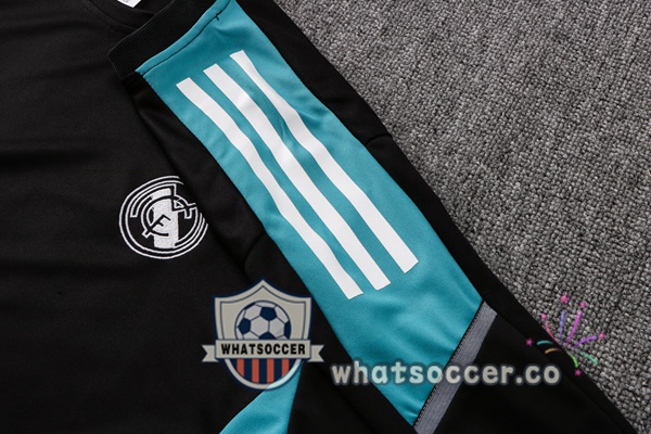 Real Madrid Training T-Shirts + Pants Black 2022-2023