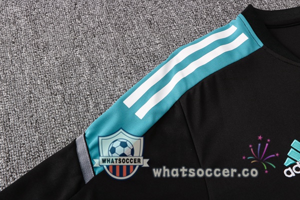 Real Madrid Training T-Shirts + Pants Black 2022-2023