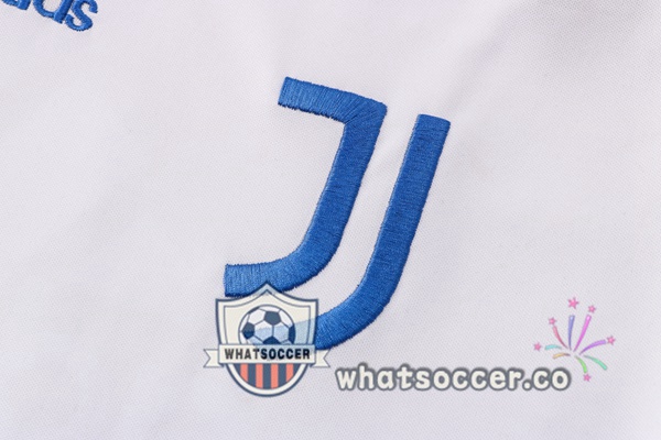 Juventus Training T-Shirts + Pants White Blue 2022-2023