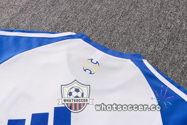 Juventus Training T-Shirts + Pants White Blue 2022-2023