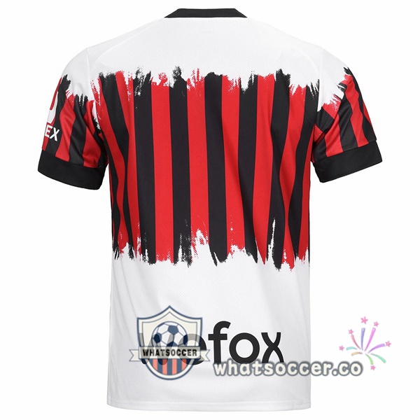 AC Milan Fourth Soccer Jerseys Red White 2021-2022