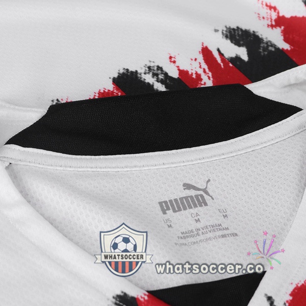 AC Milan Fourth Soccer Jerseys Red White 2021-2022