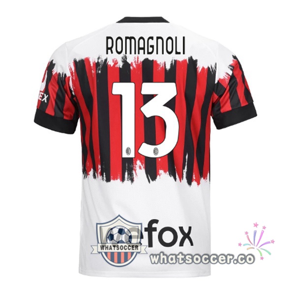 AC Milan (ROMAGNOLI 13) Fourth Soccer Jerseys 2021-2022