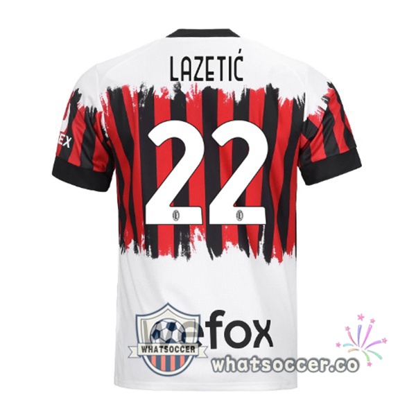 AC Milan (LAZETIĆ 22) Fourth Soccer Jerseys 2021-2022
