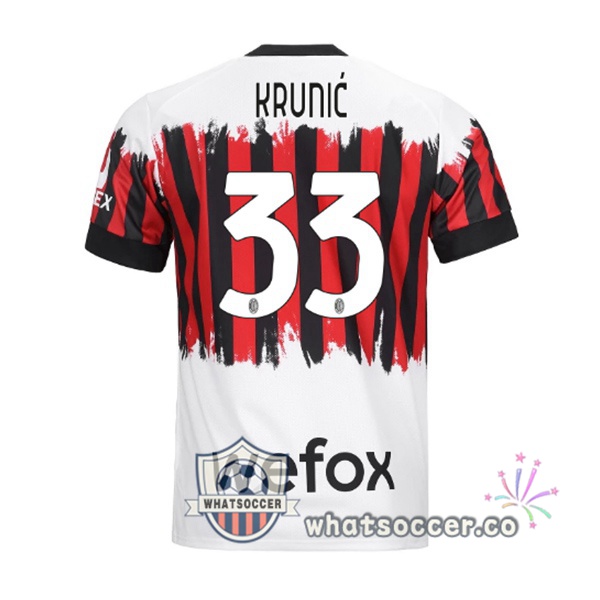 AC Milan (KRUNIĆ 33) Fourth Soccer Jerseys 2021-2022