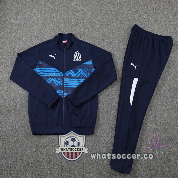 Marseille OM Blue Jacket 2022-2023