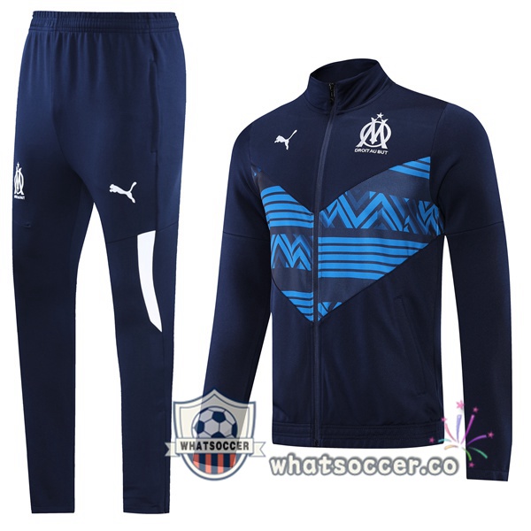 Marseille OM Blue Jacket 2022-2023