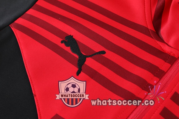 AC Milan Red Black Jacket 2022-2023