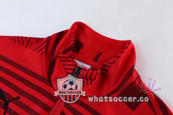 AC Milan Red Black Jacket 2022-2023