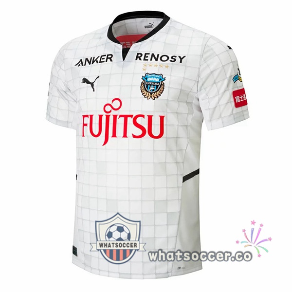 Kawasaki Frontale Away Soccer Jerseys White 2022