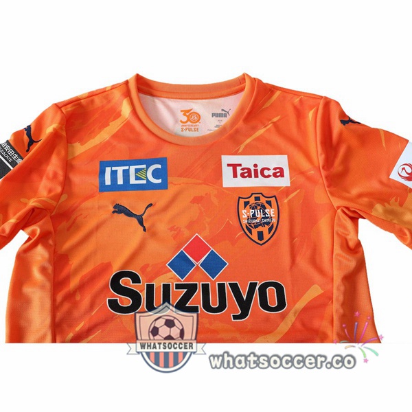 Shimizu S-Pulse Home Soccer Jerseys Orange 2022