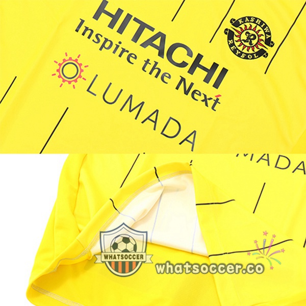 Kashiwa Reysol Home Soccer Jerseys Yellow 2022