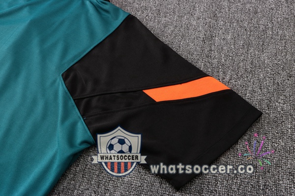 Training Polo FC Liverpool + Pants Green Black 2021-2022