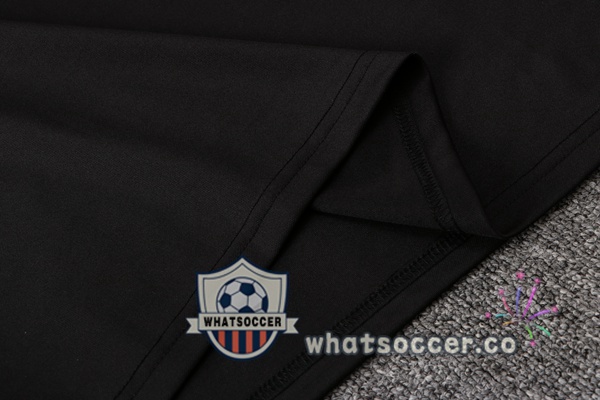 Training Polo FC Barcelona + Pants Black 2021-2022