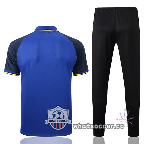 Training Polo FC Chelsea + Pants Blue 2021-2022