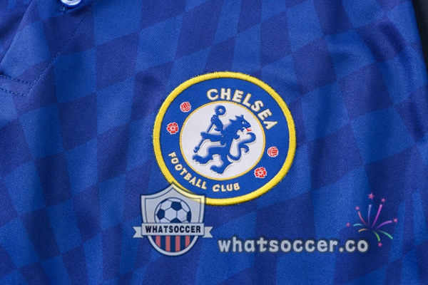 Training Polo FC Chelsea + Pants Blue 2021-2022