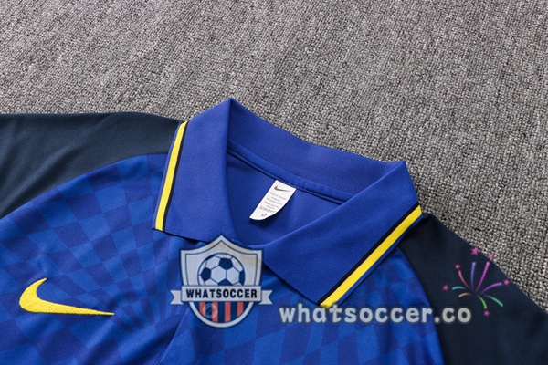 Training Polo FC Chelsea + Pants Blue 2021-2022