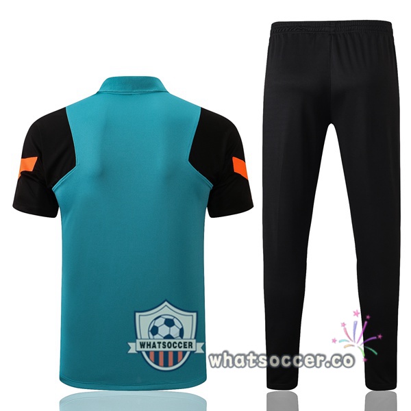 Training Polo FC Chelsea + Pants Green 2021-2022