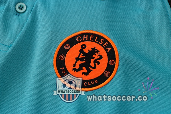 Training Polo FC Chelsea + Pants Green 2021-2022
