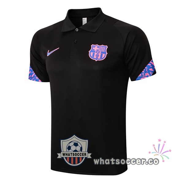 Training Polo FC Barcelona Black 2021-2022